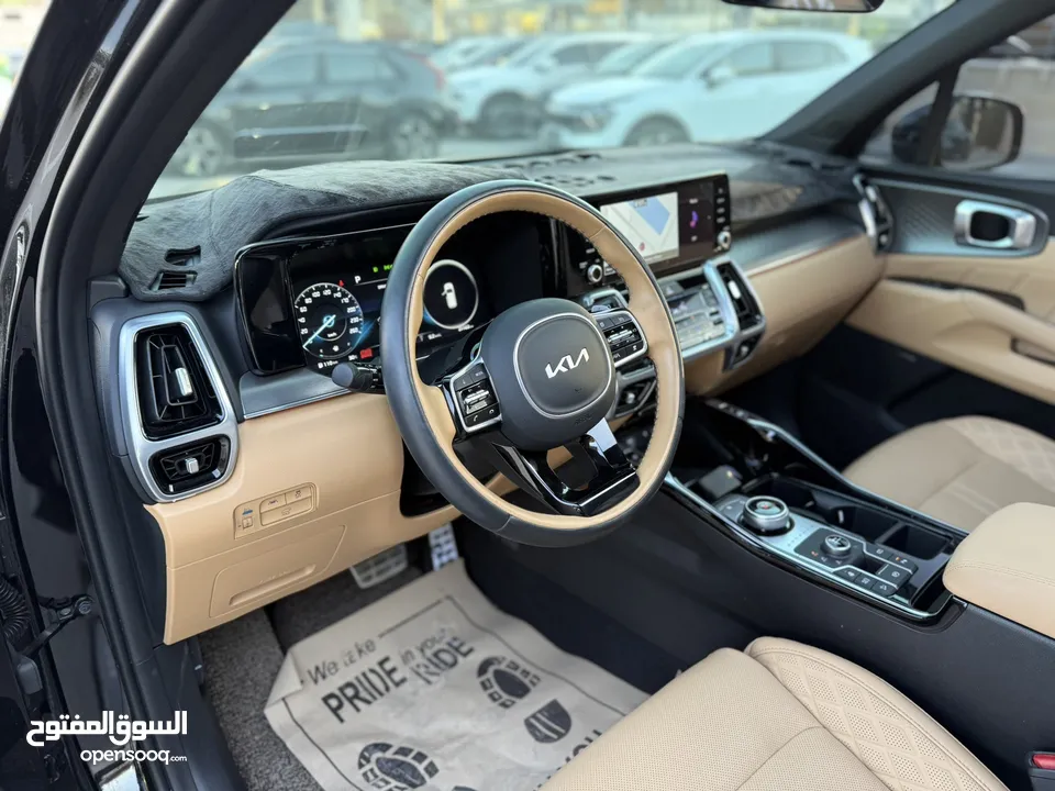 كيا سورينتو بزنز ترخيص 2022 محرك 1600 هايبرد/دفع 4*4