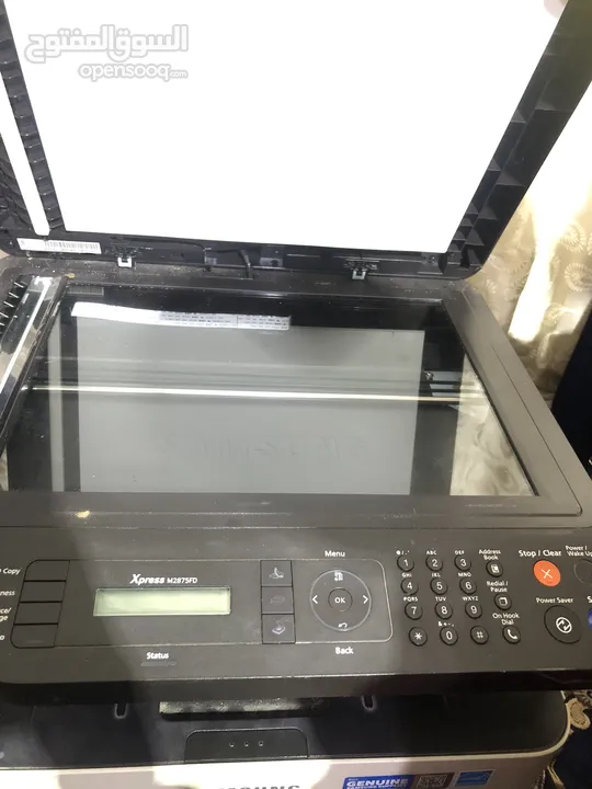 طابعة سامسونج مستمعل بحالة الوكالة  قابل للتفاوض نوع Xpress M2875FD