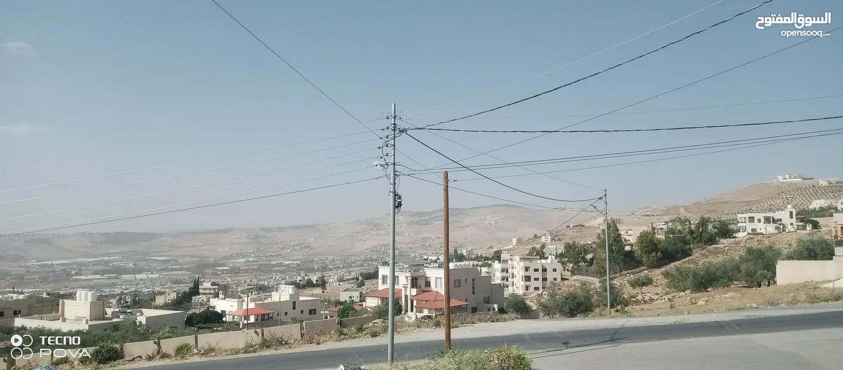 أرض للبيع في أبو نصير على شارعين تصلح لبناء فيلا إطلالة رائعة قريبة على شارع الأردن