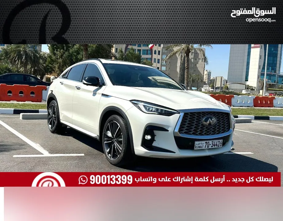 إنفنتي QX55  2022 ‏‎العداد 39 ‏‎السعر  8900