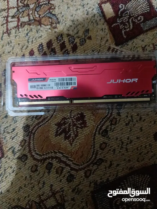 قطعه رام 8GB DDR3 غير مستعمل قابل لا بدل بي 8GB DDR4  قابل لا التفاوض