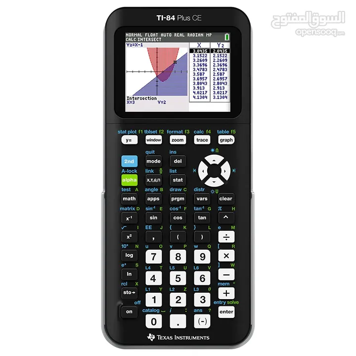 Texas instrumental ti-84 graphic calculator (GDC)