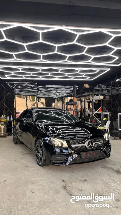 مرسيدس E220. فل amg.