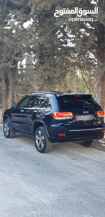 جيب جراند شيروكي 2016 ليمتد فحص كامل بانوراما  لون مميز جدآ واضح ممشى قليل  Jeep  4x4