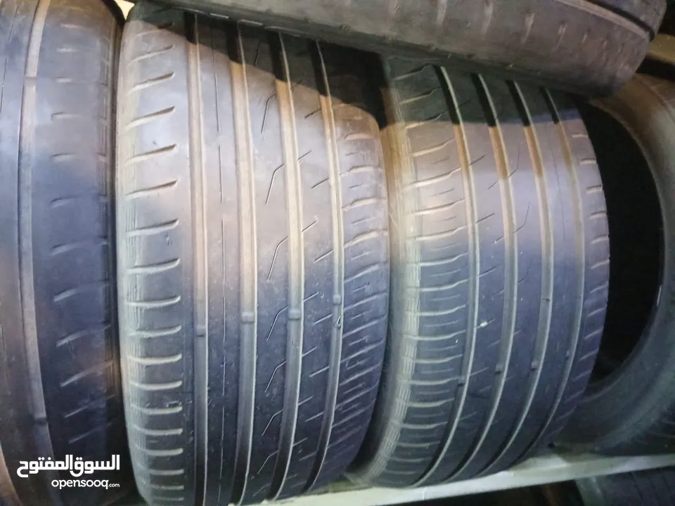 اطارات مستعملة للبيعيع جميع المقاسات من 13 ال/22 بكل الاحجام والانواع التواصل
