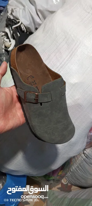 شروة محل كامل ستوكات جديد بضاعة مميزة للعيد أحذية رياضية رجالي ستاتي اطفال ماركات وغير ماركات
