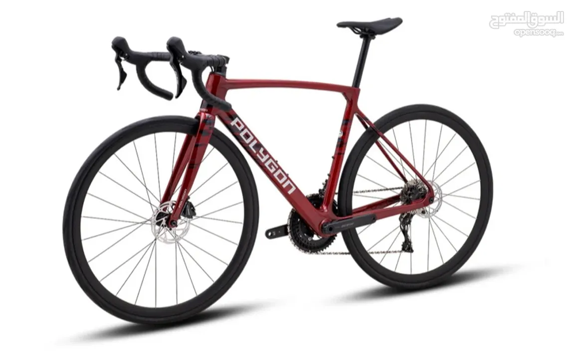 POLYGON Strattos S7D Bike (RED)دراجة بوليجون ستراتوس ديسك بريك لون أحمر