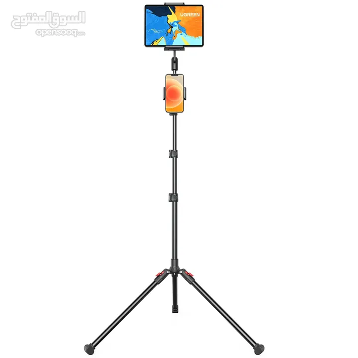 حامل ترايبود UGREEN إنش 68 مع ذراع مرن و360° دوران للهواتف والأجهزة اللوحية  UGREEN TRIPOD