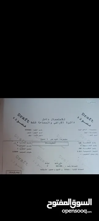 ارض مميزه للبيع مقابل شارع الميه الحزام الدائري اربد