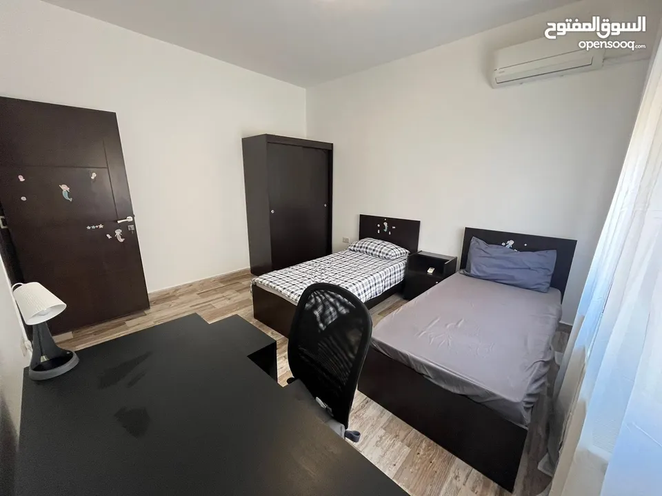 شقة مفروشة مساحة 115 متر في - دير غبار - غرفتين نوم و فرش جديد (6662)