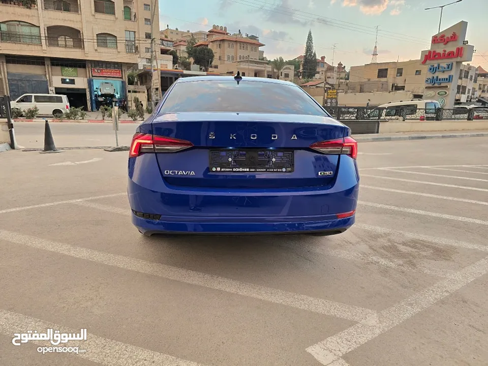 سكودا اوكتافيا ترخيص 2021 محرك 1500 بنزين جير أوتوماتيك  150 حصان