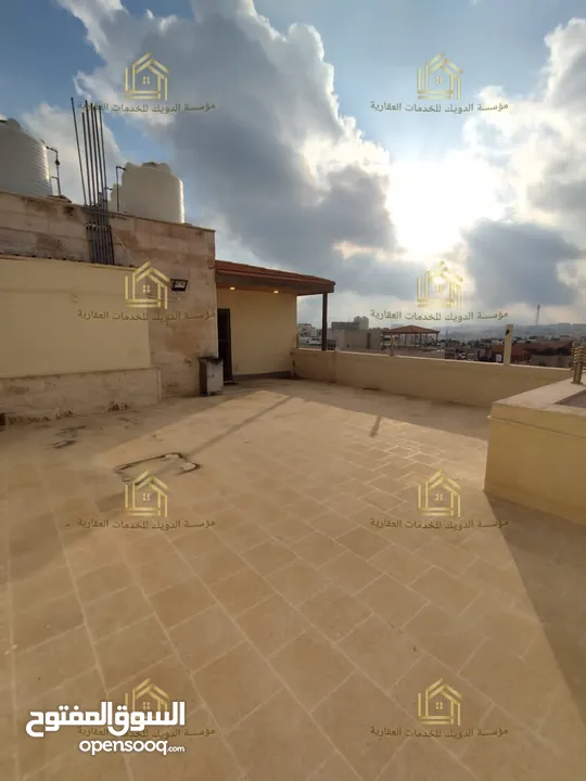 شقة مع روف منفصل بإطلالــــه مميزة