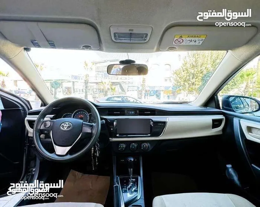 إعفاء طبي- تويوتا كورولا 2015 1600 سي سي كحلي Toyota corolla