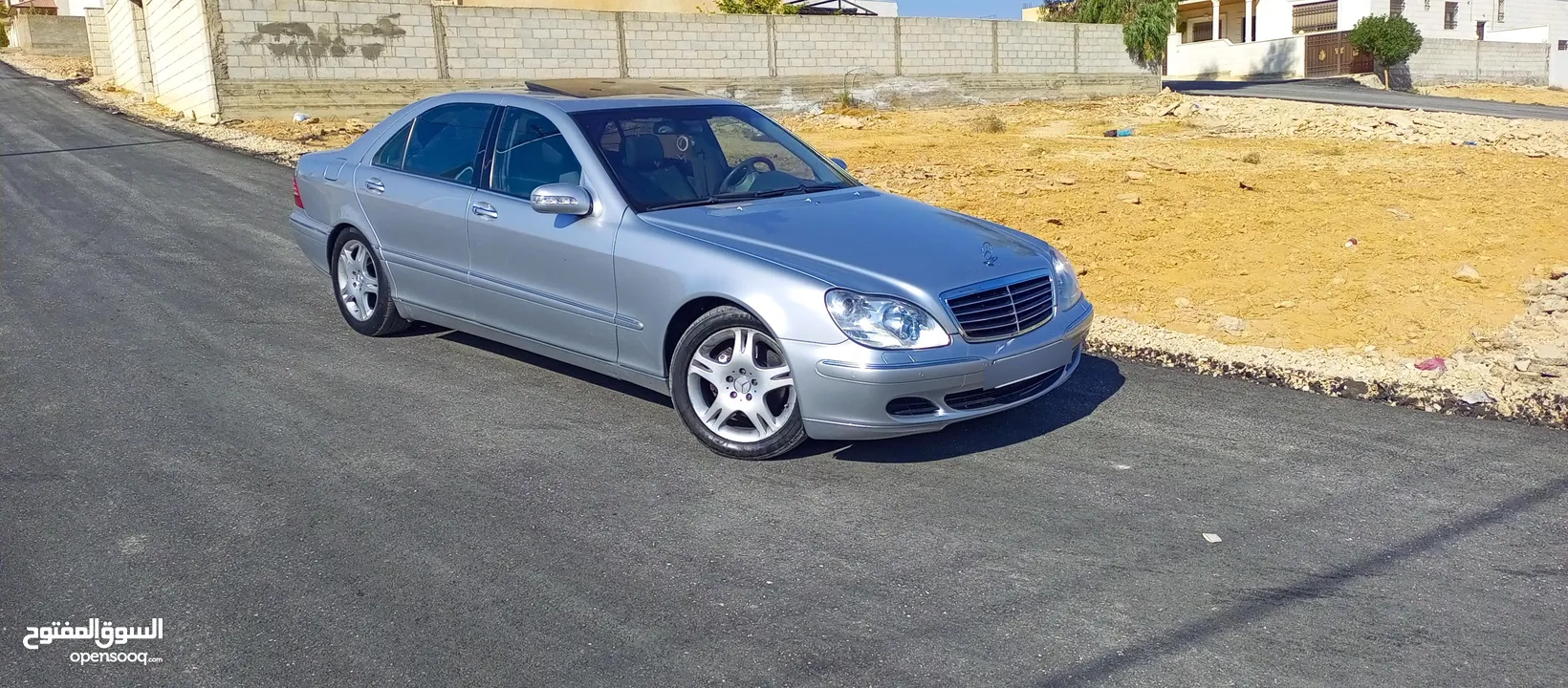 مرسيدس S320L موديل 2002 محدثة 2005 للبيع