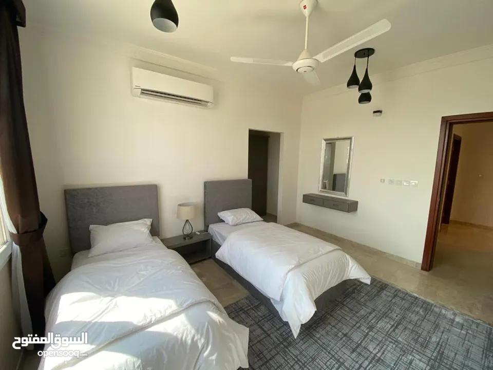 wonderful furnished apartment for rent in Al Qurum, including internet