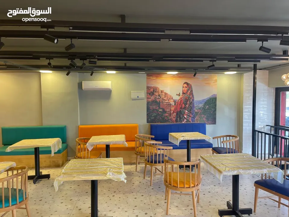 مطعم مأكولات يمنيه للبيع مع معدات كاملة في شارع الإذاعة بجانب بن العميد