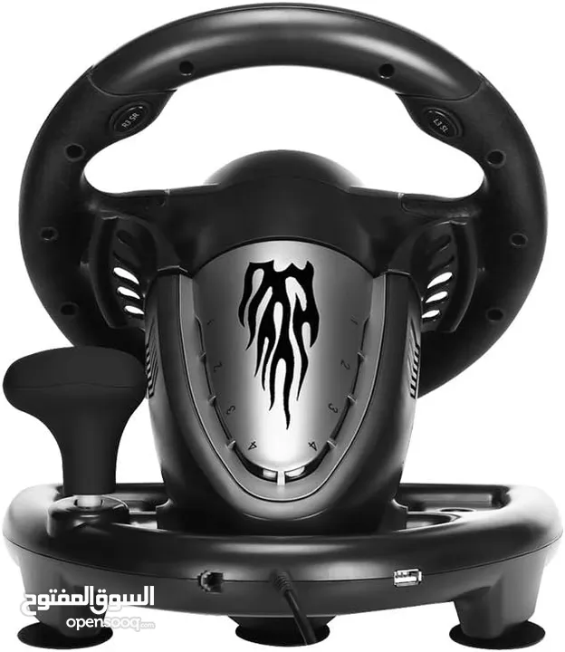 ستيرنغ ويل مقود سواقة مع بريكات لأجهزة الـ PC و البلايستيشن PXN V3 Steering