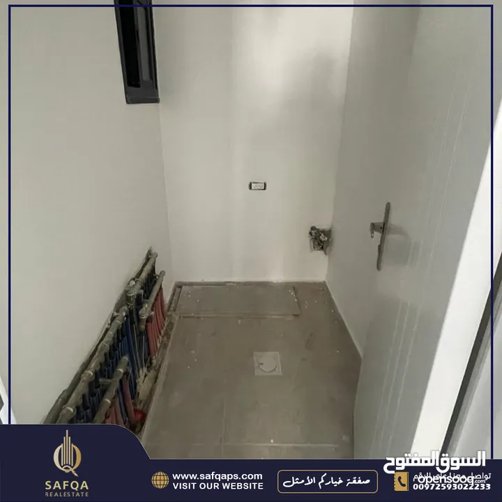 شقة مميزة جدا واسعة وشرحة وجديدة بإطلالة خلابة مفتوحة لا يمكن التسكير عليها أبدا للبيع في الطير