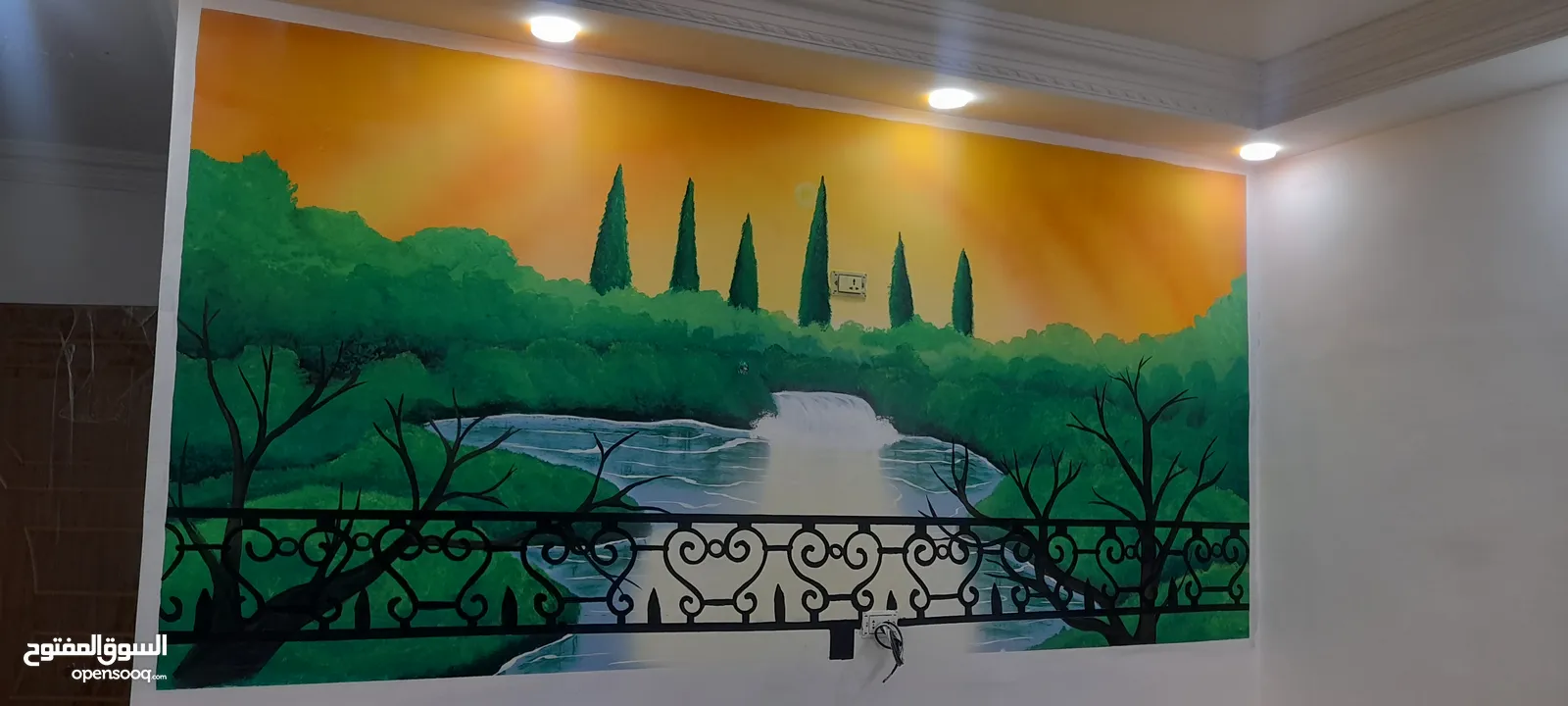 الرسم واللوحات الفنية فنان تشكيلي