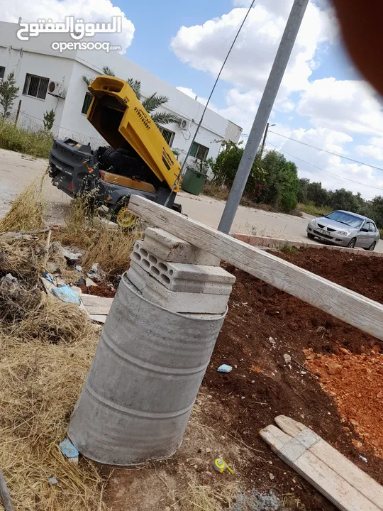 كمبريسات للايجار ابو عبدالله  حفر جورانجاصه جميع الاعماق  كافه أعمال الحفريات هدم عمارت تحرير قصات