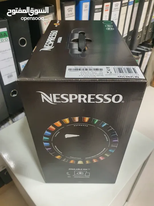 Nespresso brand new machine