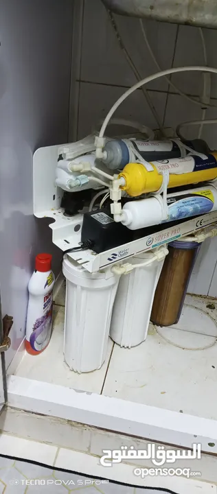 فلتر مياه سبع مراحل مستعمل اخو الوكالة