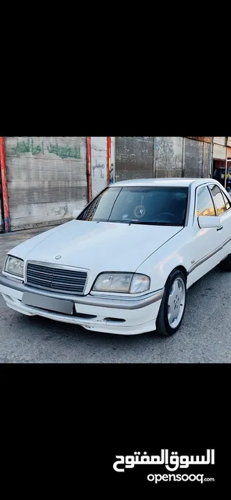 مرسيدس بنز c200  موديل 1995 وارد اليابان