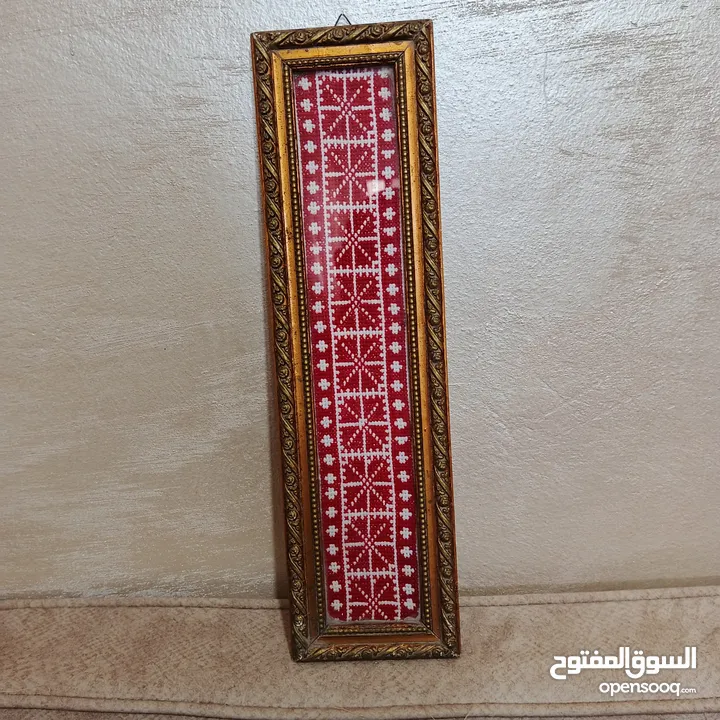 برواز تطريز يدوي تحفه فنيه