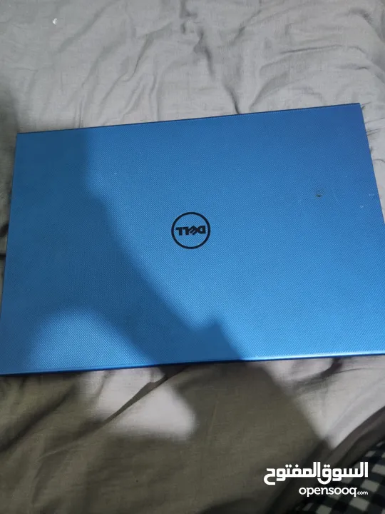 لاب توب dell مع شاحن نينتندو سويتش مع كينترولار