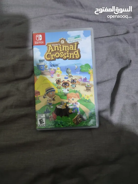 لعبة نينتندو سويتش animal crossing new horizonsنينتندو سويتش مع كينترولار