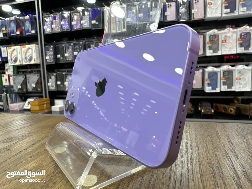 iPhone 12 (64) GB ايفون 12 مستعمل  بطارية اصلية 84٪؜ مش مفتوح او مصلح