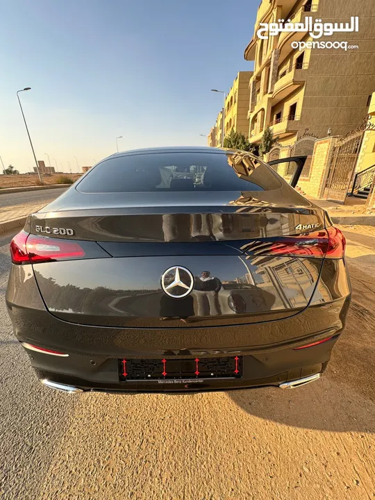 Mercedes GLC 200 Coupe AMG 2024 Fully loaded AMG Night package premium plus line