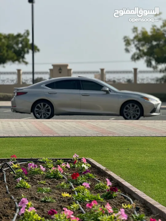 LEXUS ES350 F SPORT 2019   بدون خروج ابرباقات وممشى 66 الف ميل