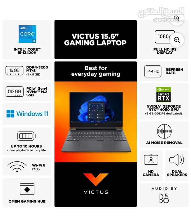 HP Victus Gaming Laptop For Sale -Brand New (From USA)