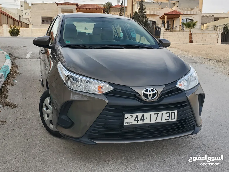 تويوتا يارس SE موديل 2021 فحص كامل 7 جيد Toyota Yaris Se Model 2021