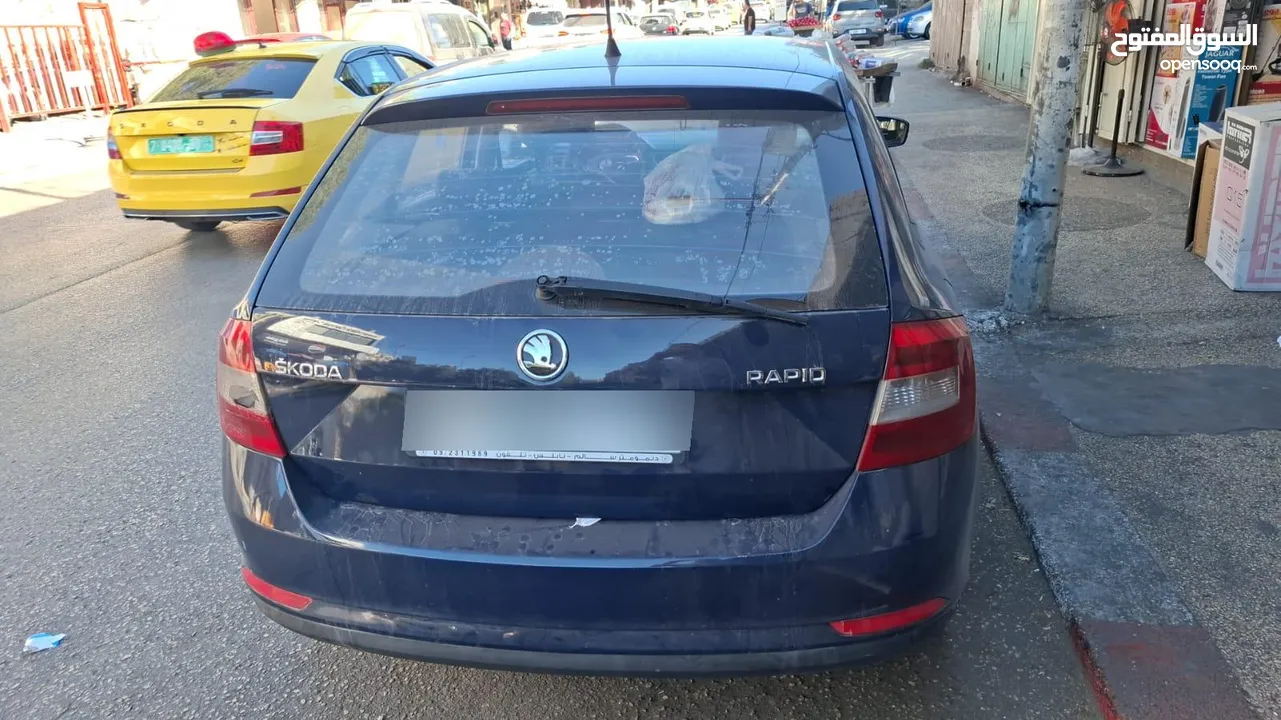 سكودا رابيد سبيس باك 2015