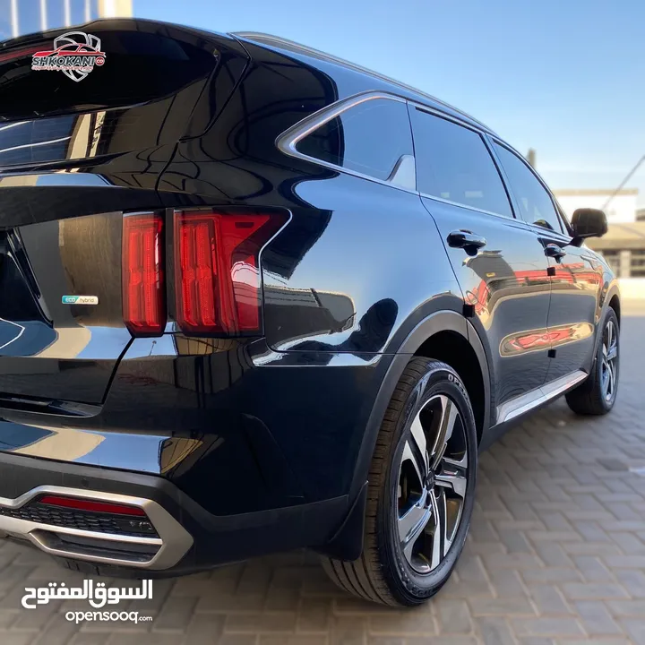 كيا سورينتو 2021 فل كامل عدا الفتحة 7 مقاعد وارد كوري