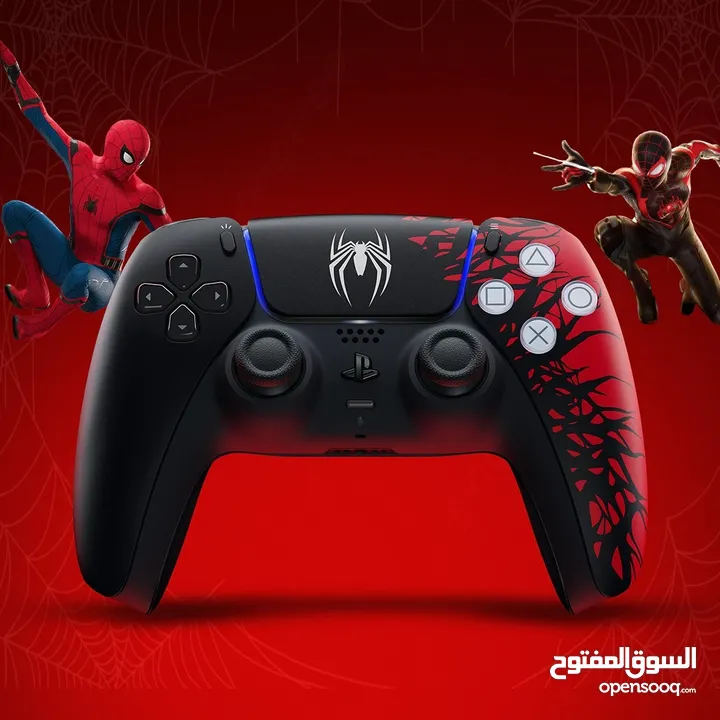 يد تحكم بلايستيشن 5 إصدار سبايدر مان 2 – DualSense Wireless Limited Edition أصلية