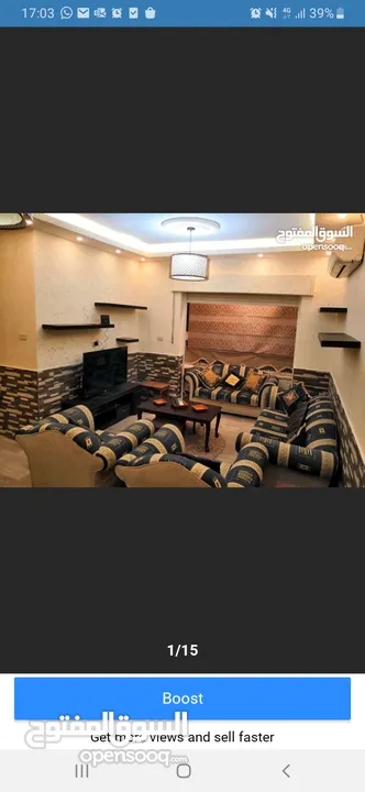 Deluxe fully furnished flat for rent near Jordan University