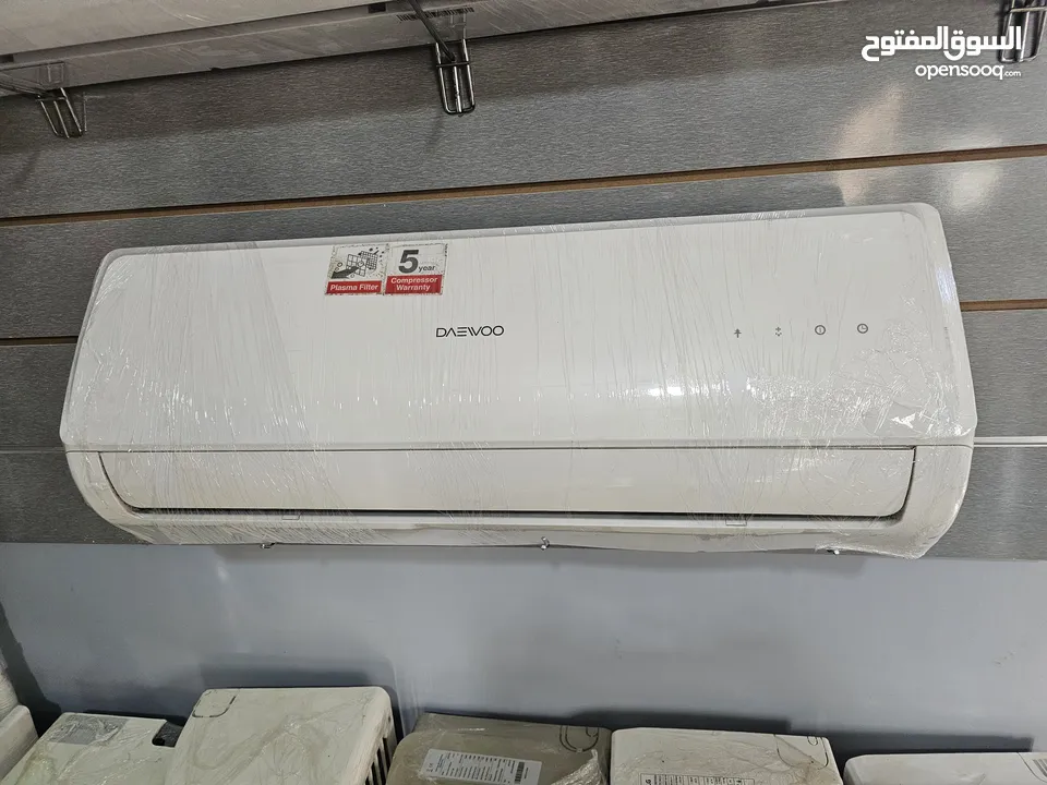 مكيف دايو 1 طن سوبر انفرتر مستعمل بحاله الوكاله مع كفاله لمده شهر شامل التوصيل وتركيب