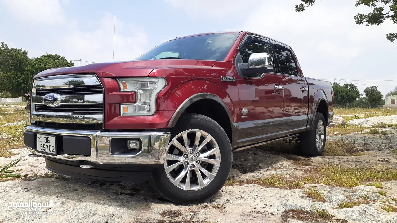 للبيع أو للبدل FORD F150 KING RANCH ECOBOOST 3500CC 2015