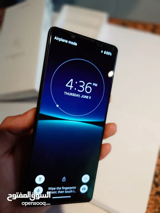 سوني مارك 4 اسود بحالة الجديد Sony Xperia 1 IV