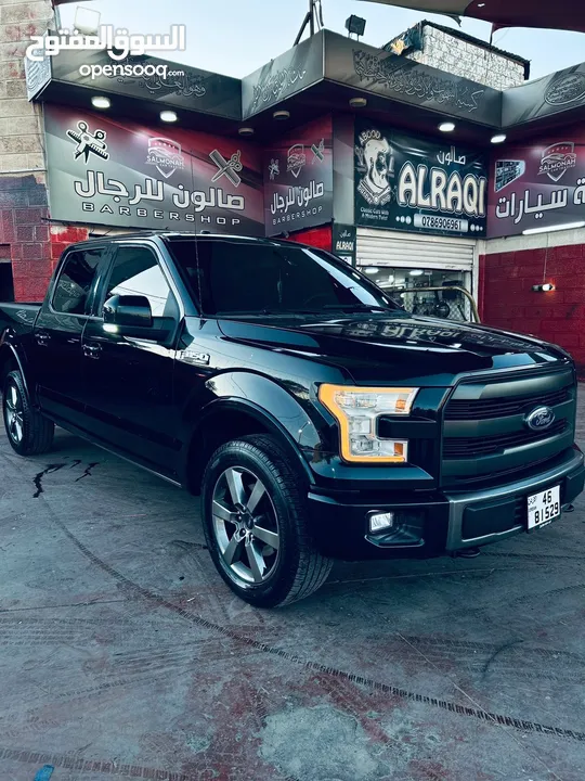 بكم F150 بحاله  ممتازه  2015 اعلى صنف متور 5000 افضل متور