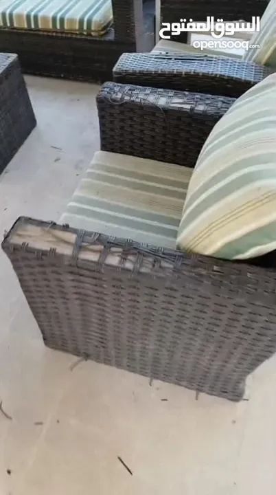 طقم كنب حديقة