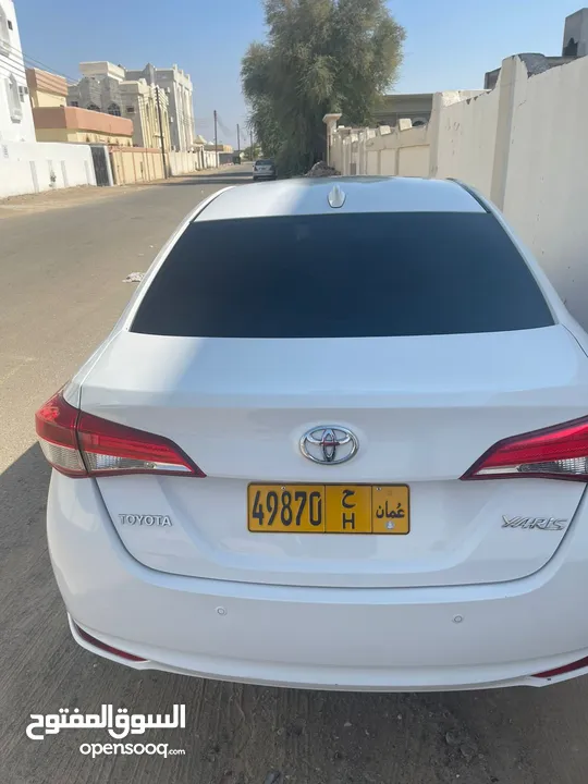 Toyota Yaris saloon 2021model very good condition all original GCC car