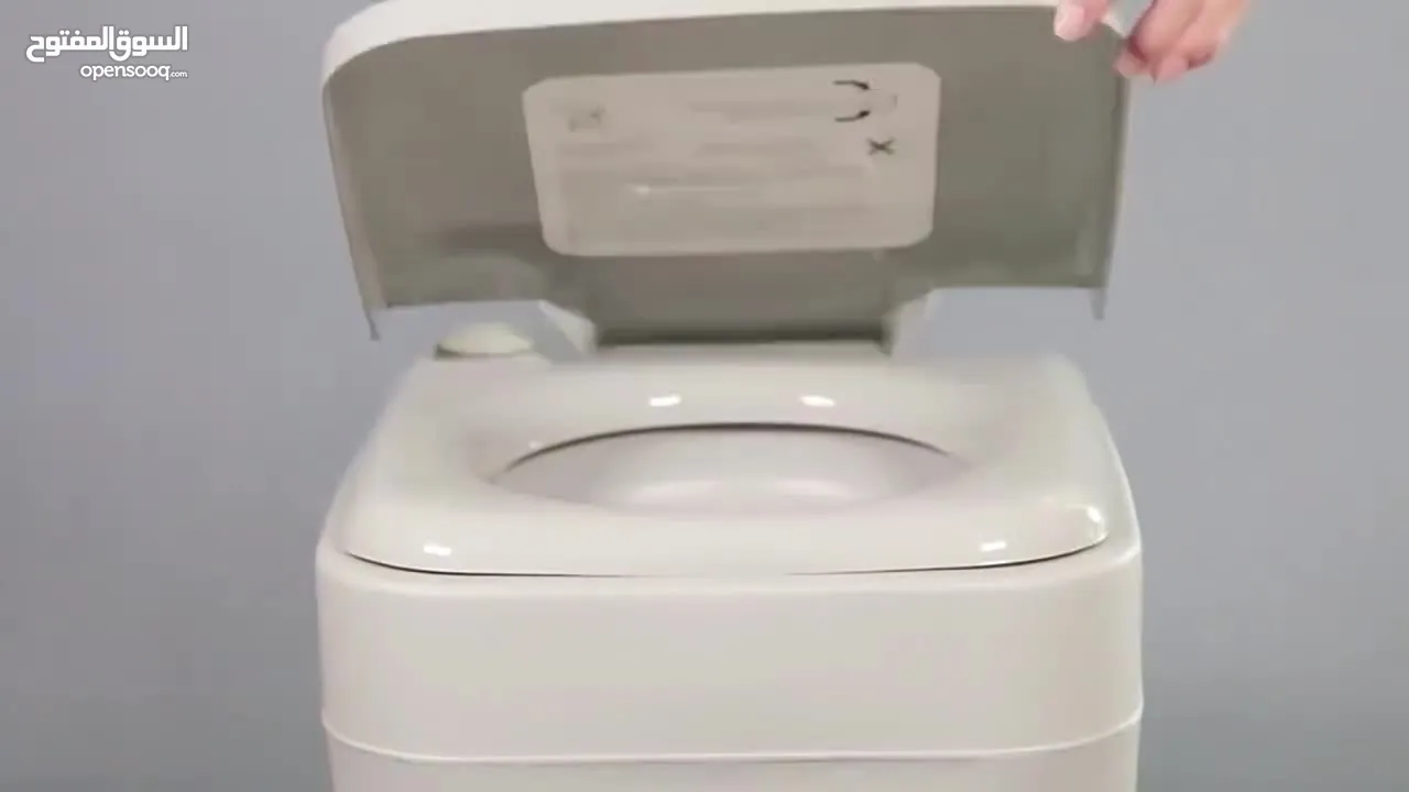 تواليت لكبار السن يحتوي المرحاض على خزان مياه علوي وخزان صرف حلول طبية Portable Toilet مرحاض متنقل