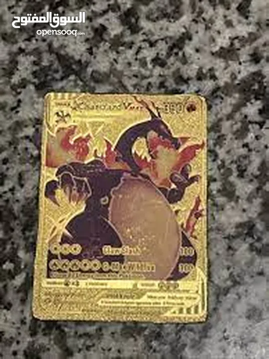 charizard golden real pokemon card for 42 BHD