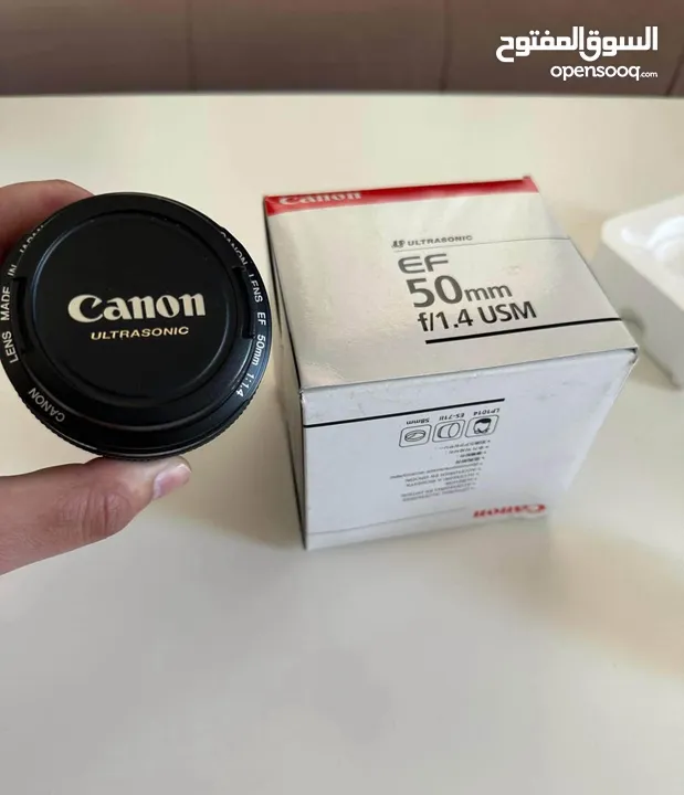 عدسة Canon EF 50mm f/1.4 USM