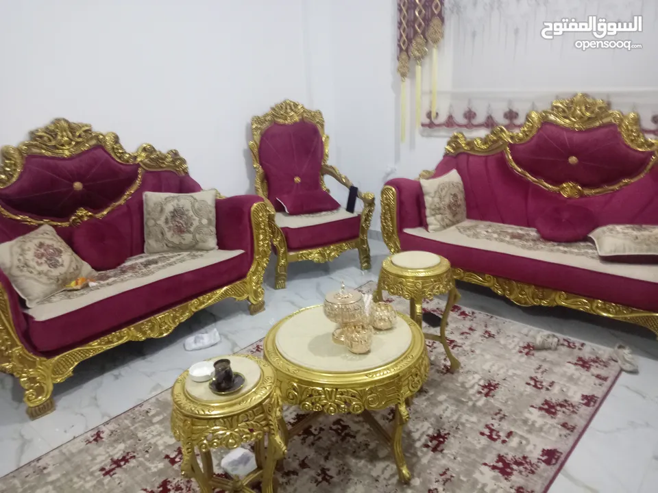 طقم كنب مصري اصلي شاشة سامسونج سمارت