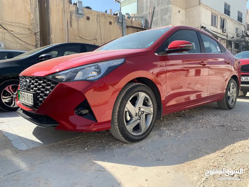 استأجر الان هونداي اكسنت موديل 2023 فل كامل اضافات باقل الاسعار فقط من شركة الجنوب